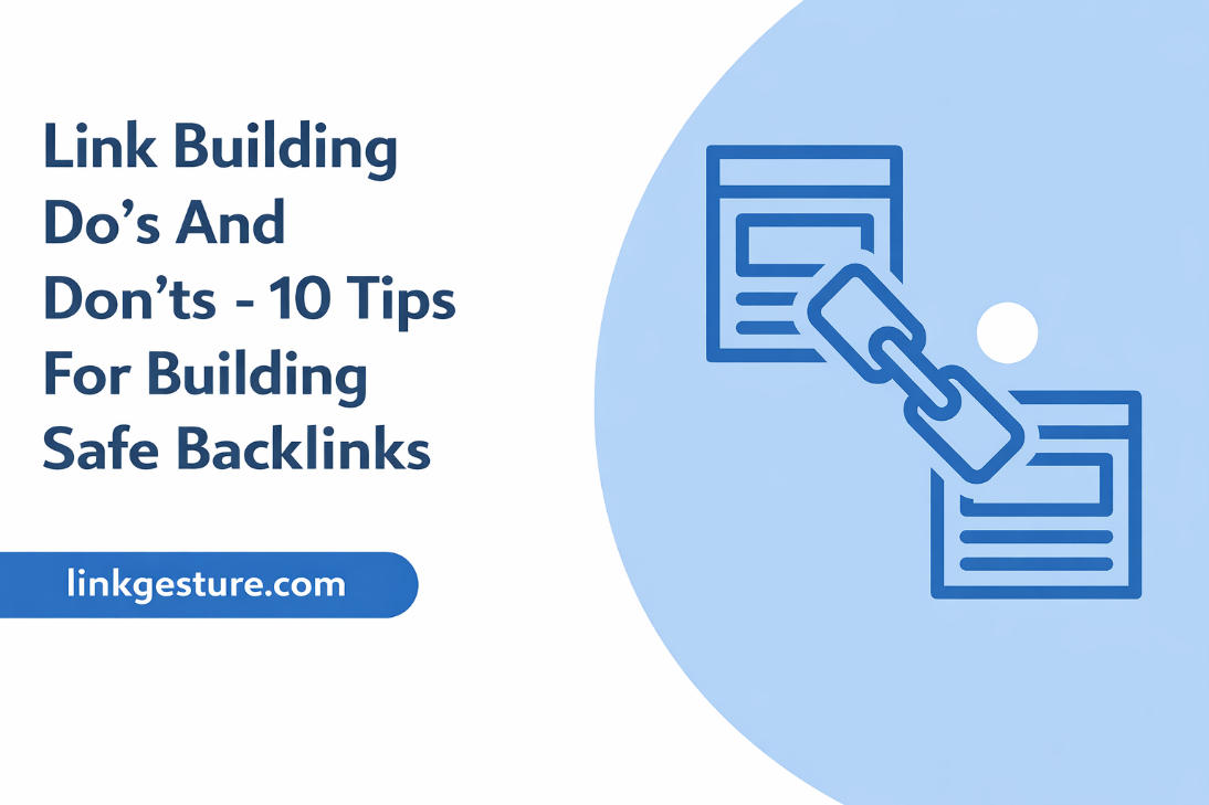 Backlink safety tips